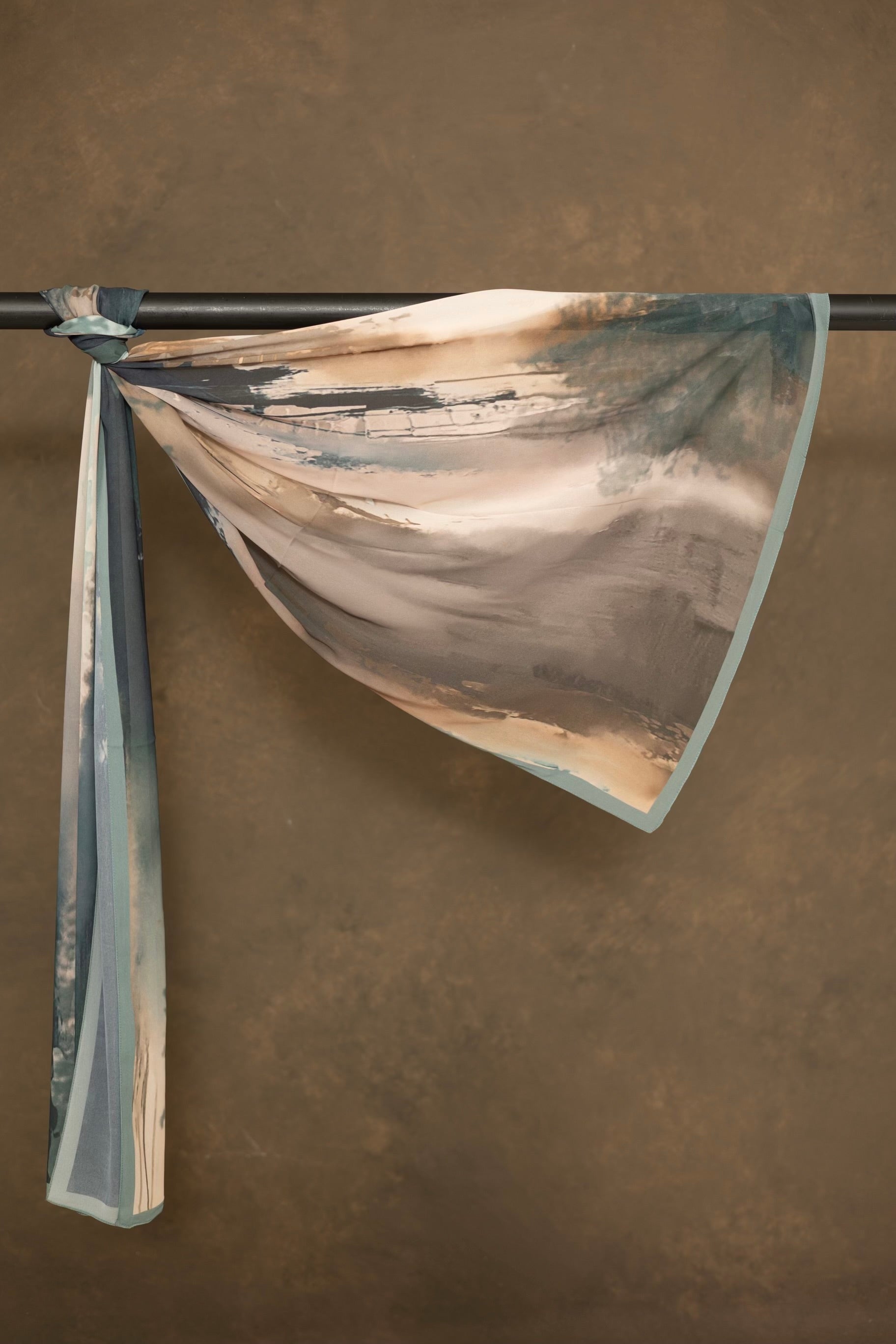 Nura Hijab-  Ocean Print - Glazed Bakes