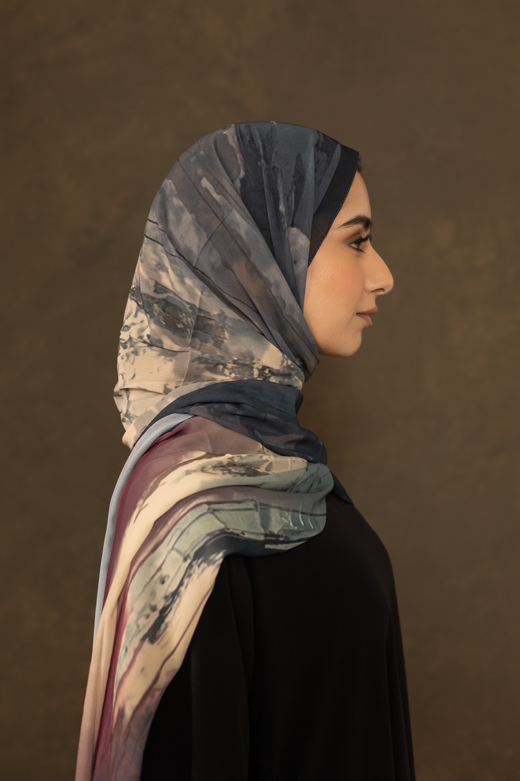 Nura Hijab- Midnight - Glazed Bakes