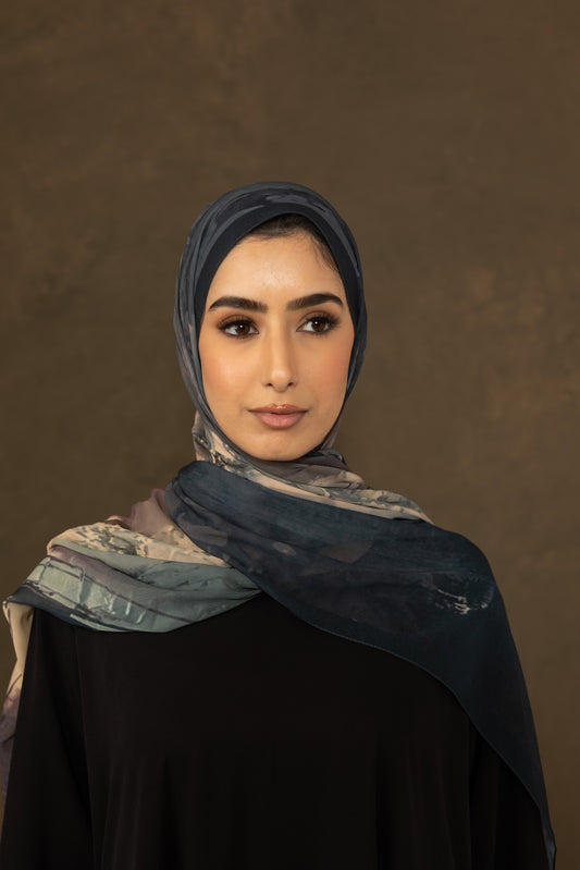 Nura Hijab- Midnight - Glazed Bakes