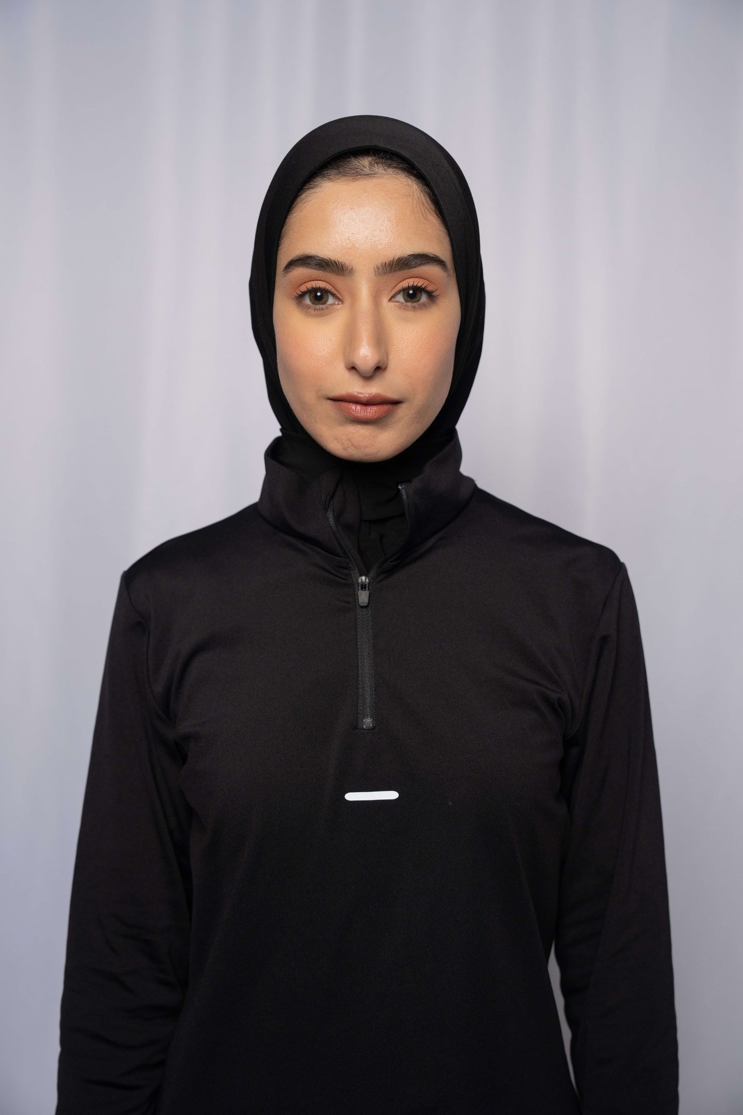 Black Sports Hijab - Glazed Bakes