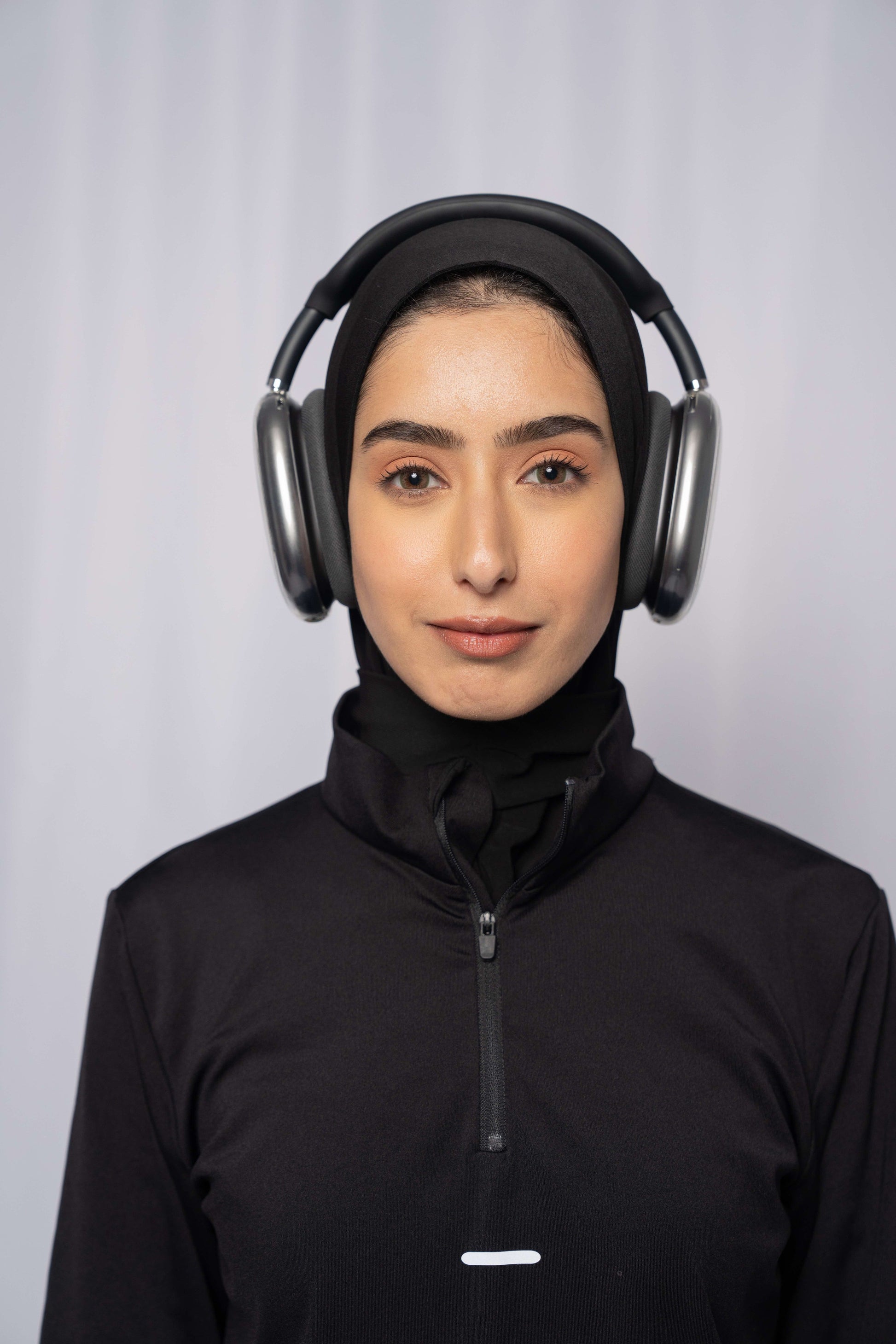 Black Sports Hijab - Glazed Bakes